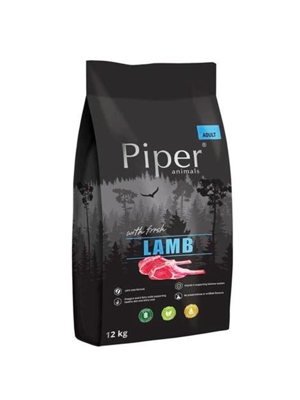 Dolina Noteci Piper Animals with lamb - dry dog food - 12kg