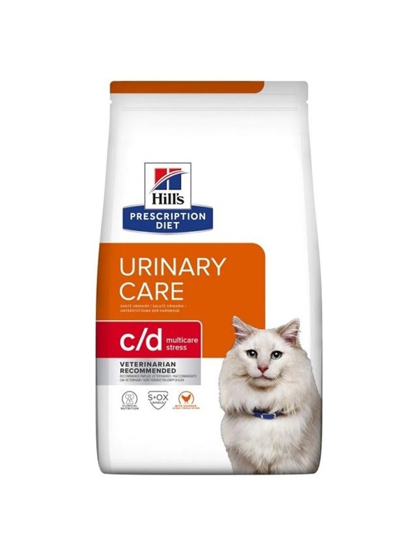 Hill's PRESCRIPTION DIET Feline c/d Urinary Care Multicare Stress Dry cat food Chicken 3kg