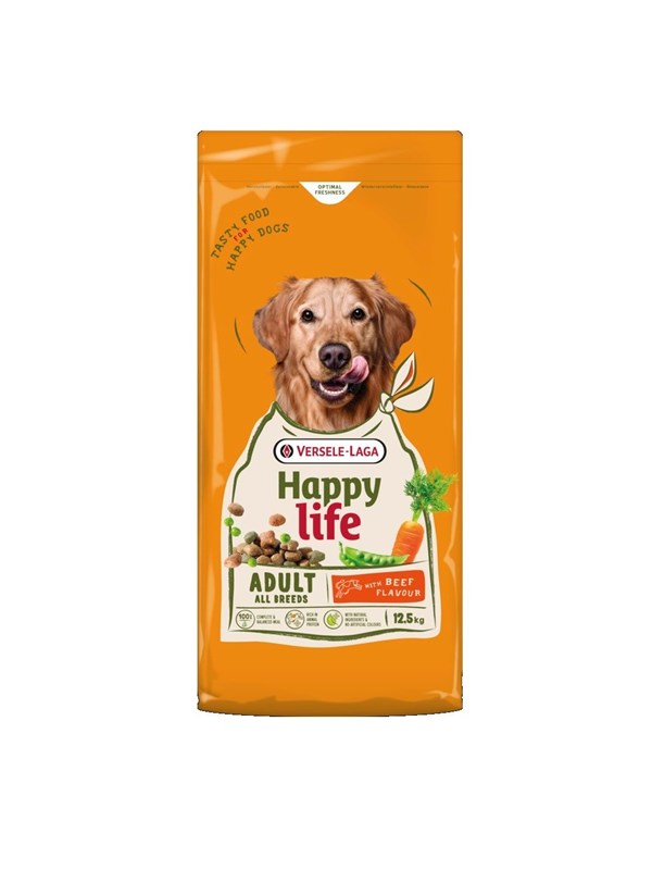 VERSELE-LAGA Happy life Beef - dry dog food - 12.5kg