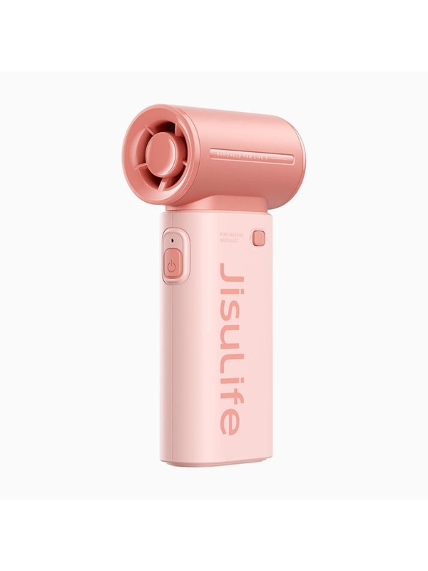 Jisulife Handheld Fan Life9 5000mAh Portable Mini Blower USB Fan - Pink