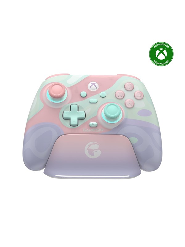 GameSir T7 Pro Tri-Mode Wireless Xbox Controller - Sugar Whirl (TMR Sticks Hall-Effect Triggers) Xbox Licensed - Wireless Controller - Microsoft Xbox One X
