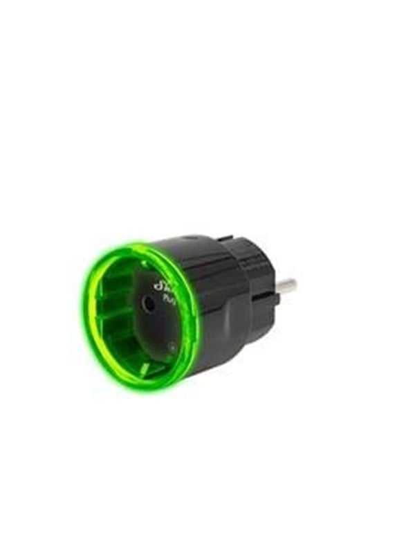 Shelly Plug PM Gen3 Black - WiFi 16A smartplugg med energimätning, utan inbyggt relä