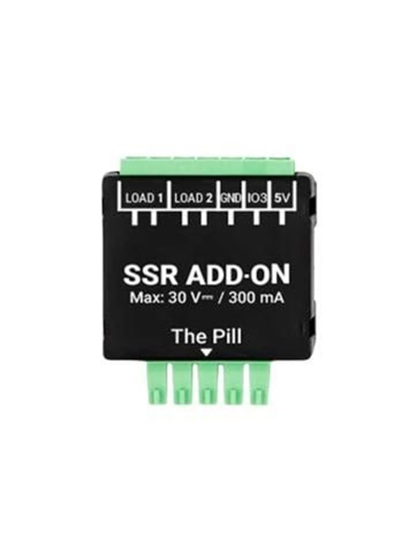Shelly SSR Add-on (Accessory for The Pill by ) - SSR-tillbehör för The Pill, 30V/300mA
