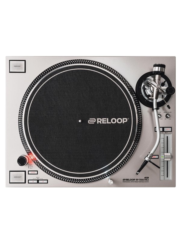 Reloop RP-7000 MK2 Silver - Dj turntable - Skivspelare Silver