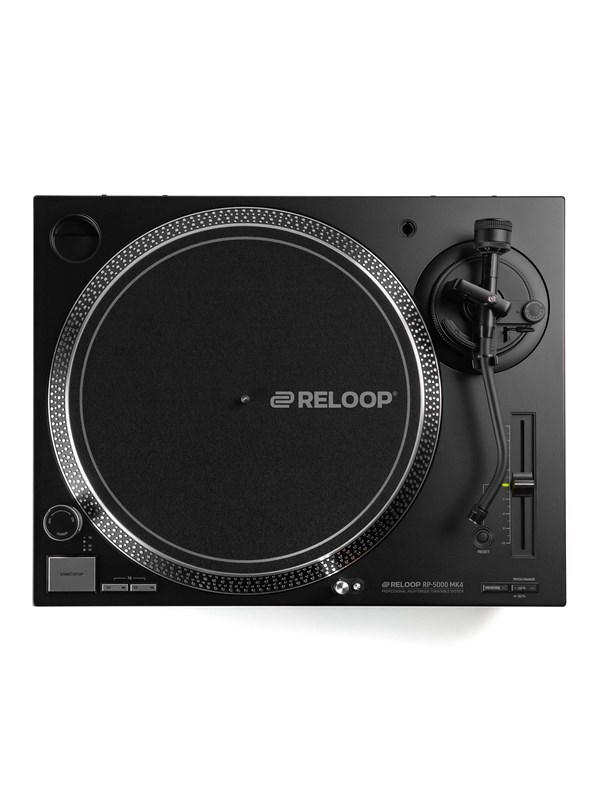 Reloop RP-5000 MK4 - Turntable - DJ - Skivspelare Black