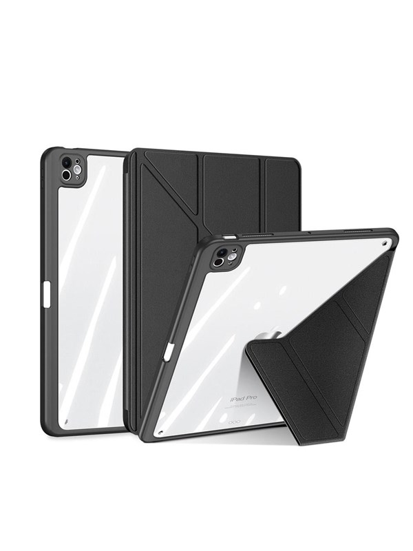 Dux Ducis Magi iPad Pro 13" Case (2024/2025) with Stand - Black