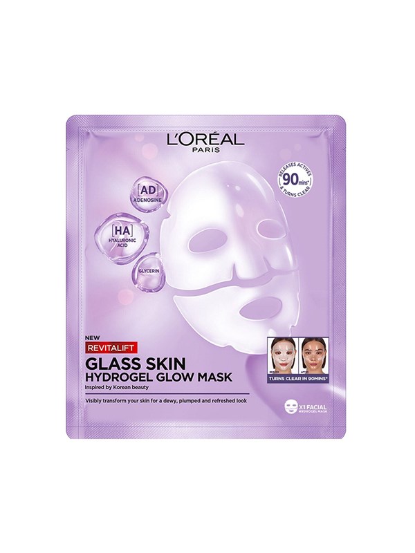 L'Oréal Paris Revitalift Filler Glass Skin Mask 23ml.- 1 pc