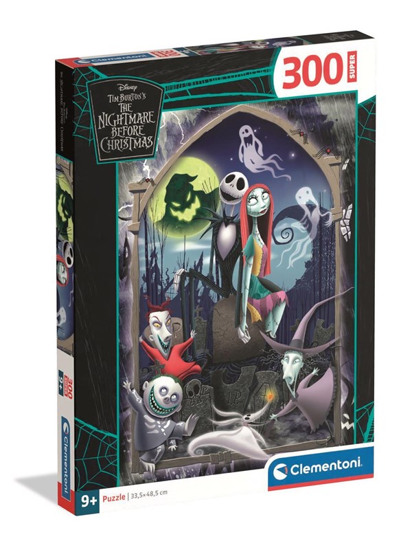 Clementoni Puzzle Super - Nightmare before Christmas 300 pieces Golv