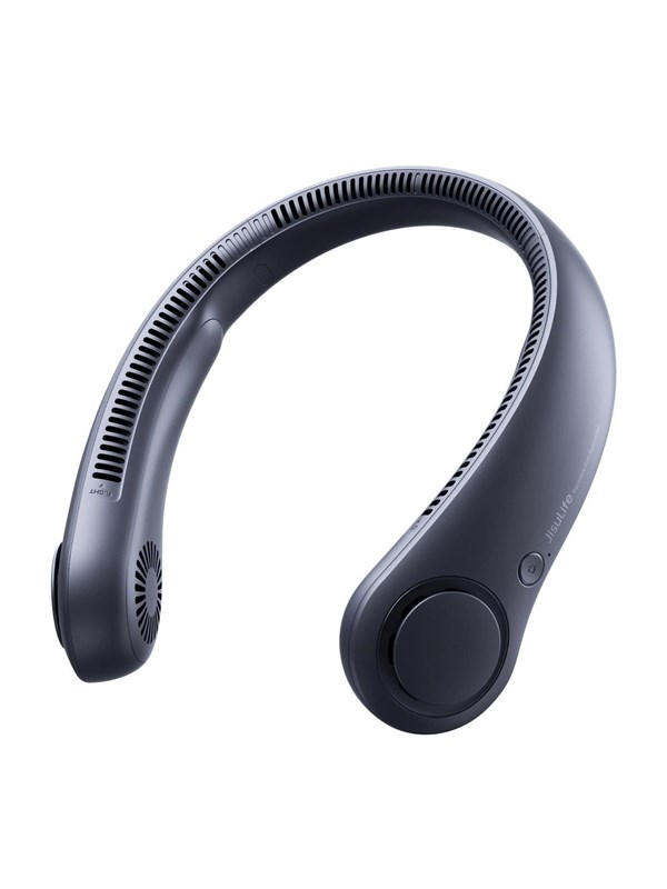 Jisulife Neck Fan 3 4000mAh Portable Neck Fan - Navy Blue