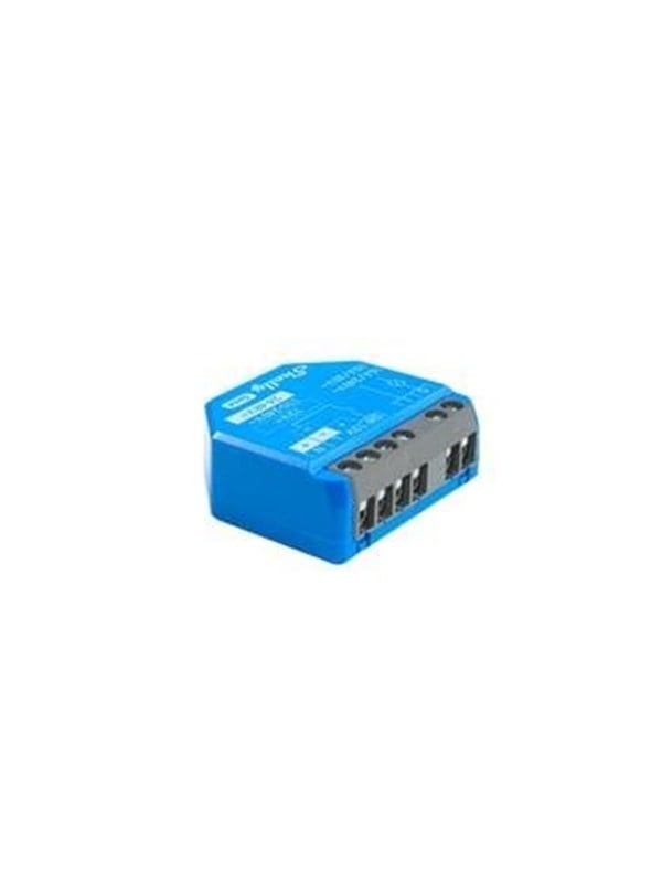 Shelly 1 Gen4 - WiFi & Zigbee relä med potentialfritt kontaktsats (12-48VDC/110-240VAC)