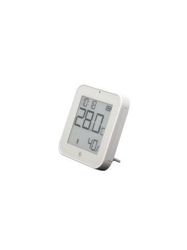 Shelly BLU H&T Display ZB white - Bluetooth- och Zigbee-sensor för temperatur och luftfuktighet