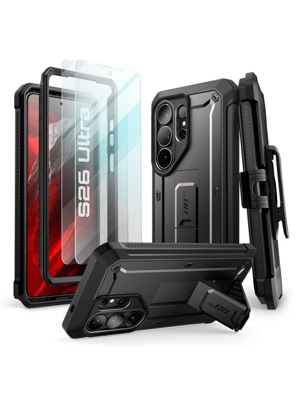 SUPCASE Unicorn Beetle Pro 2-Pack Case for Samsung Galaxy S26 Ultra - Black
