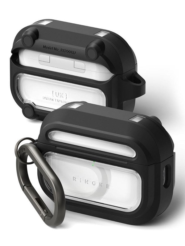 Ringke  UX Magnetic Case for AirPods Pro 3 - Black and Clear