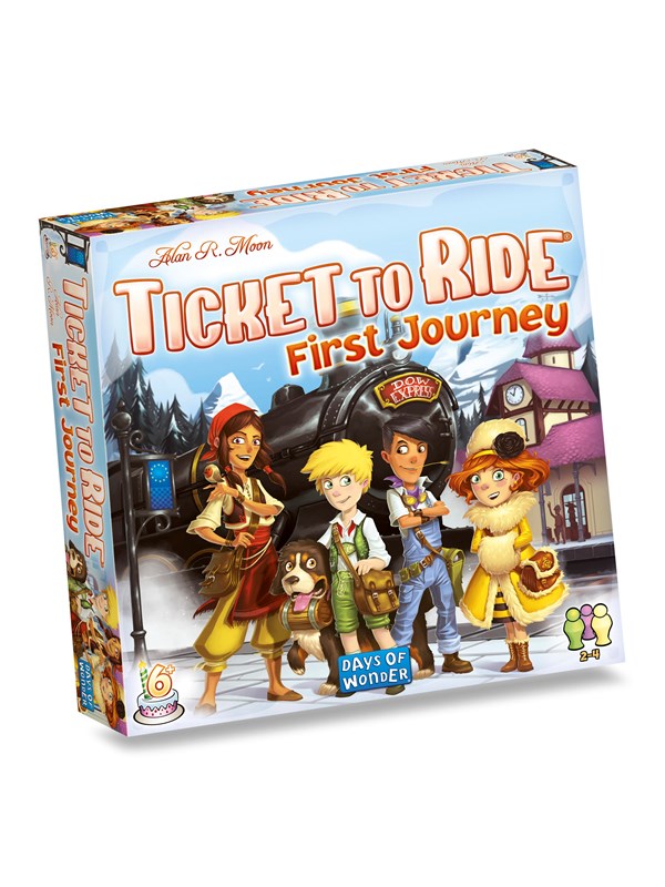 Ticket to Ride TTR First Journey (Nordic)