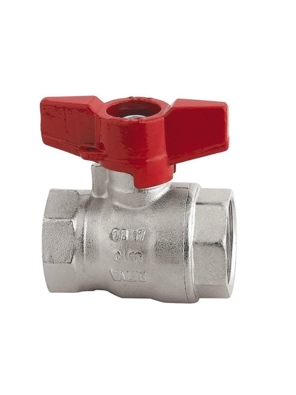 Cimberio RED6 kulventil muff/muff, 3/4"