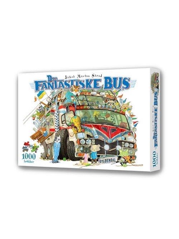 Gyldendal Den fantastiske bus - puslespil 1000 brikker