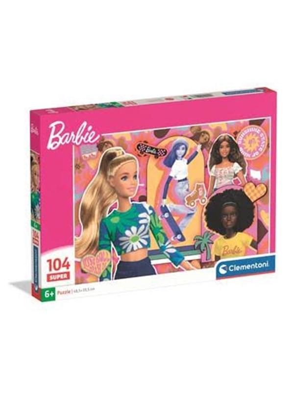 Clementoni Puzzle Super Barbie 2026 -2 104 pieces Golv