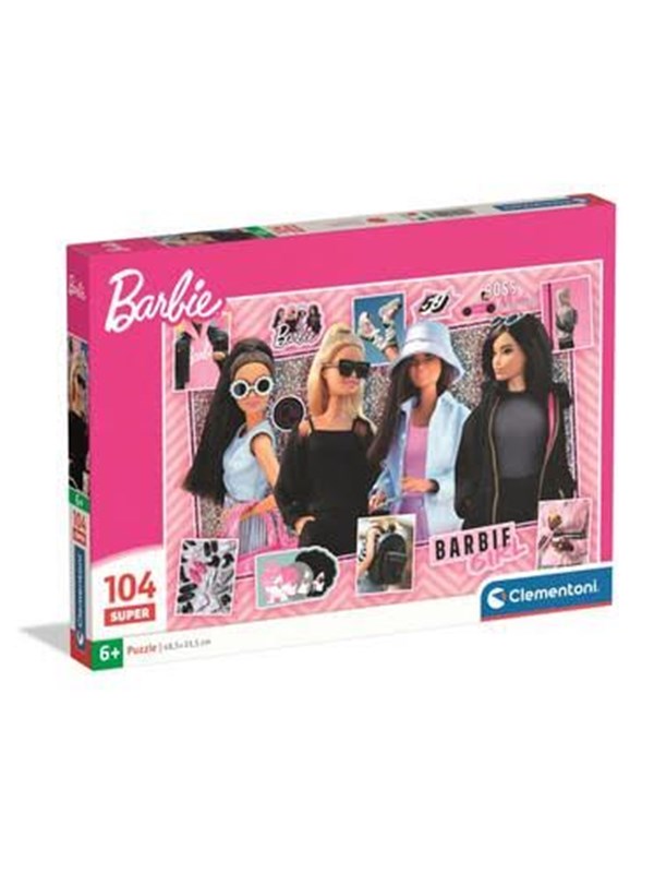 Clementoni Puzzle Super Barbie 2026 -3 104 pieces Golv