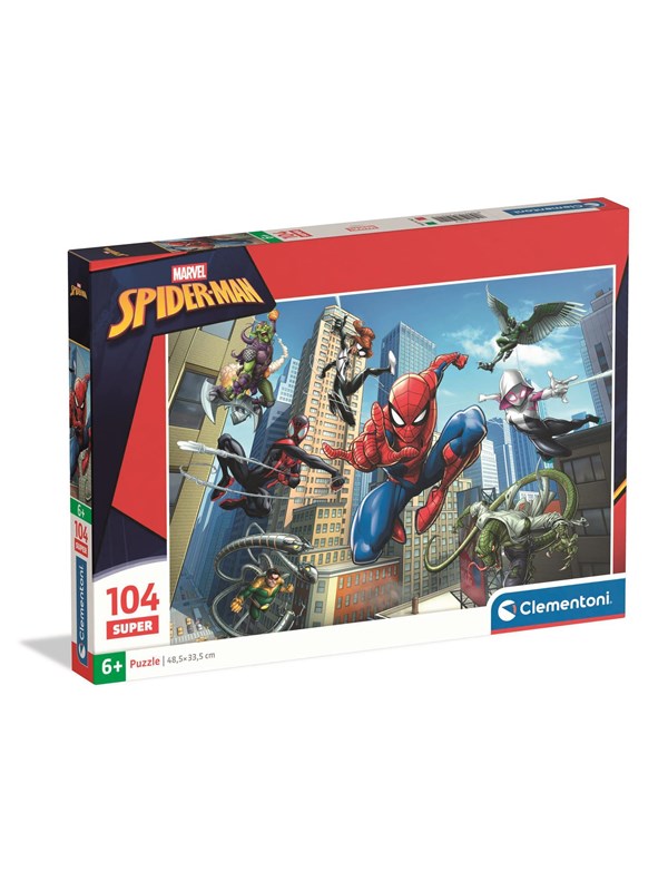 Clementoni Puzzle Super Spider-Man 104 pieces Golv
