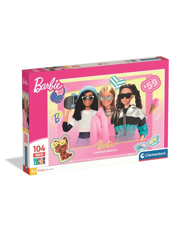 Clementoni Puzzle Maxi Barbie 104 pieces Golv