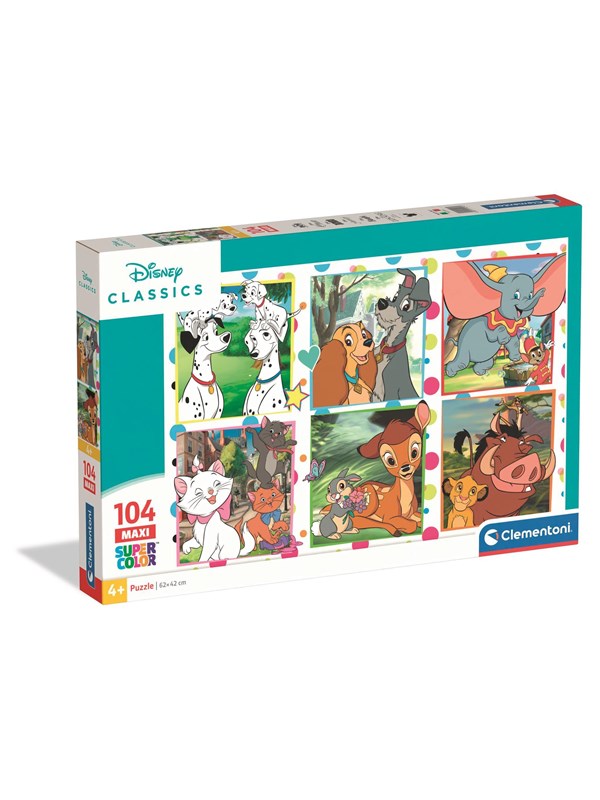 Clementoni Puzzle Maxi Disney Classic 2026 104 pieces Golv