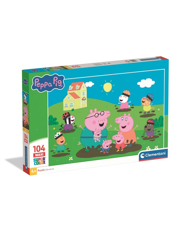 Clementoni Puzzle Maxi Peppa Pig 2026 104 pieces Golv