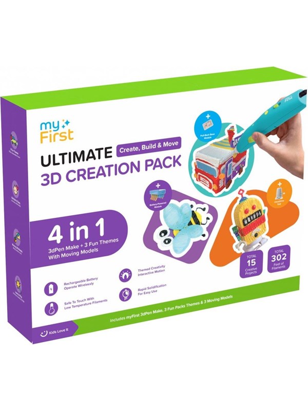 myFirst 3dPen Make Creator Kit - Blue