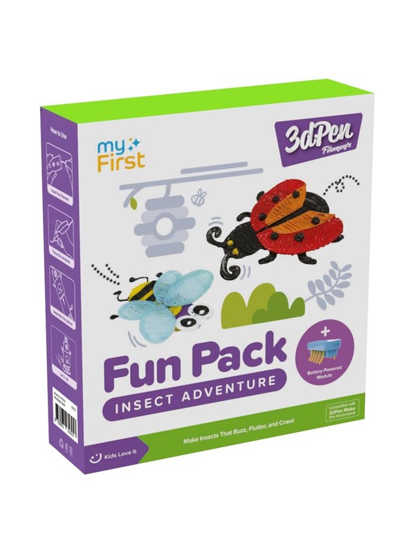 myFirst 3dPen Make Filaments Fun Pack - Insect Adv