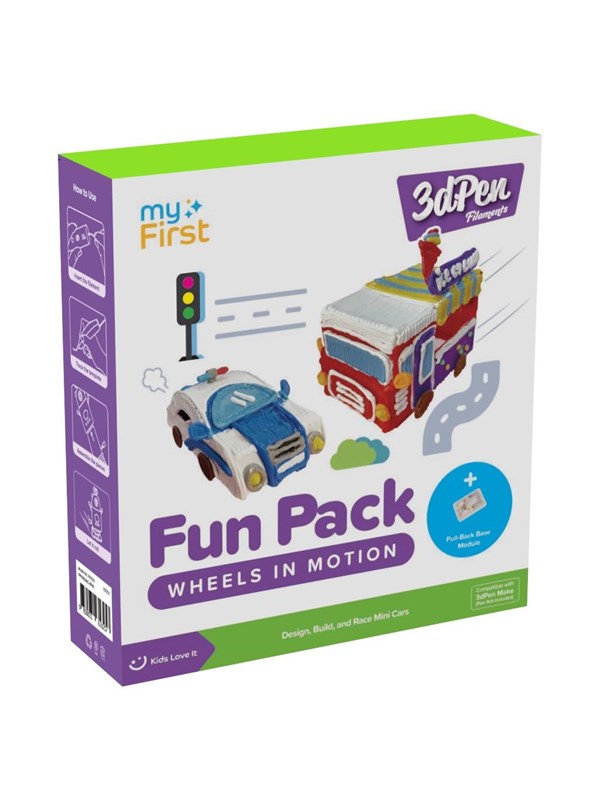 myFirst 3dPen Make Filaments Fun Pack Wheels in Mo