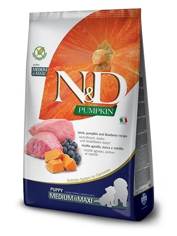 Farmina Pet Food LAMB &amp; BLUEBERRY PUPPY MEDIUM &amp; MAXI 2.5kg