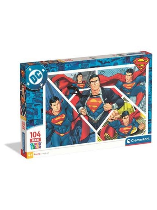 Clementoni Puzzle Maxi Superman 2026 104 pieces Golv