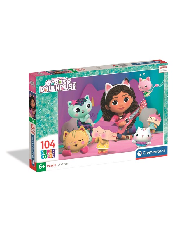 Clementoni Puzzle Gabby's Dollhouse 104 pieces (2025) Golv