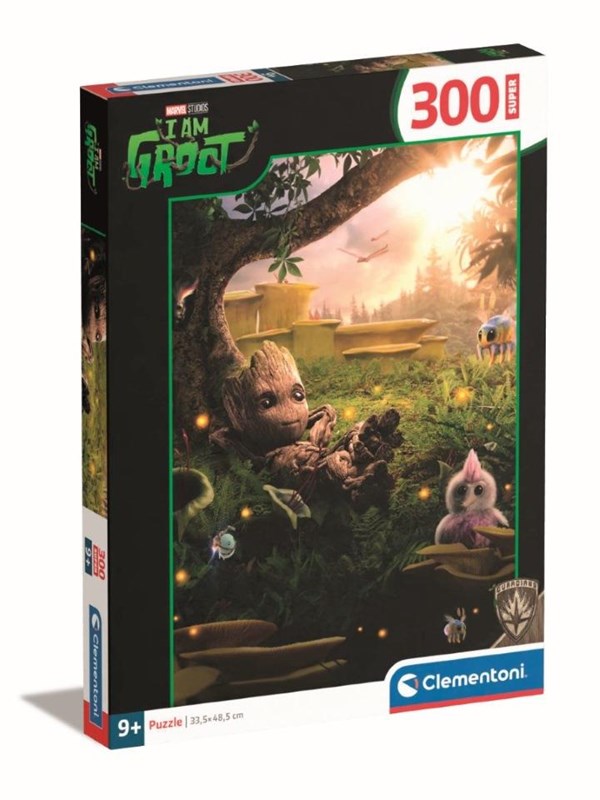 Clementoni Puzzle Super - Marvel I Am Groot 300 pieces Golv