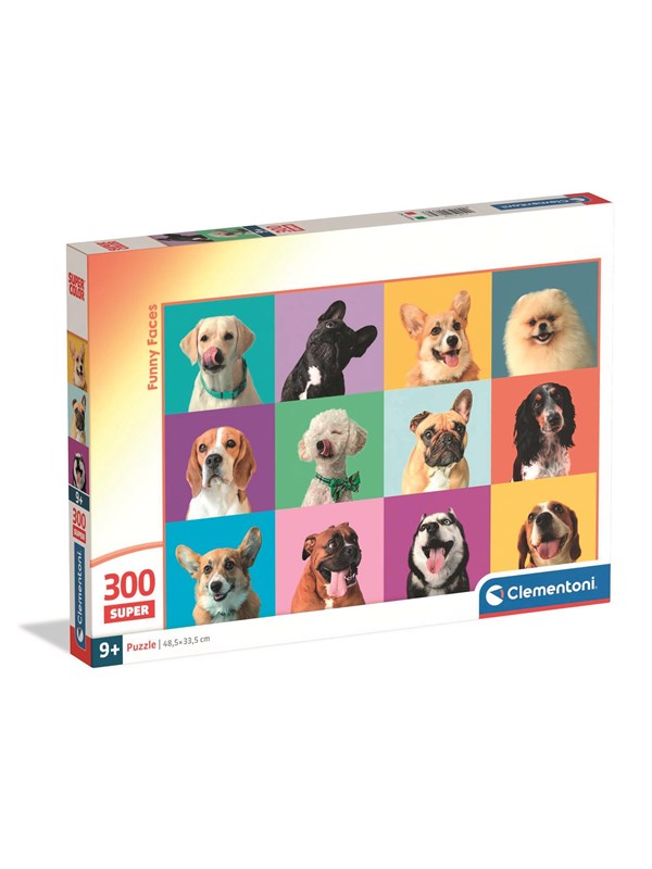Clementoni Puzzle Funny Faces 300 pieces Golv
