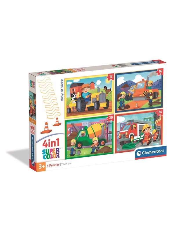 Clementoni Puzzle 4-in-1 Noli Dadecidere 2 (12+16+20+24) pieces Golv