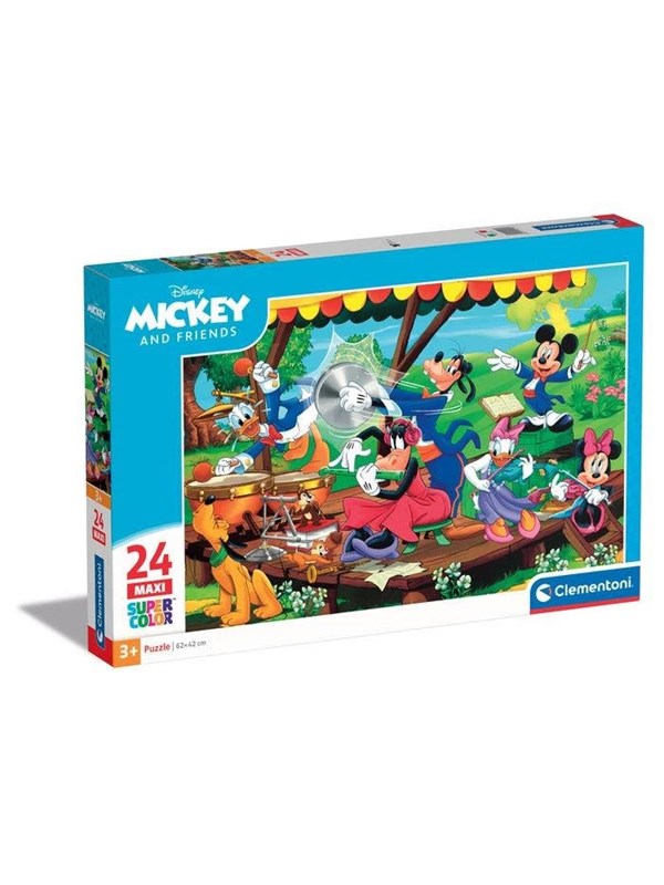 Clementoni Puzzle Maxi Mickey and Friends 24 pieces Maxi Golv