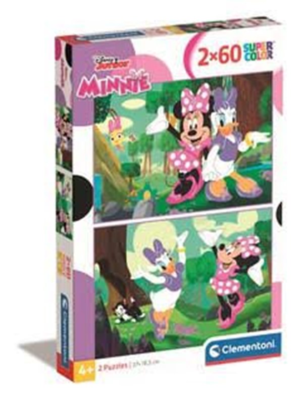 Clementoni Puzzle Disney Minnie 2x60 pieces Golv