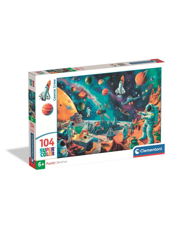 Clementoni Puzzle Cosmic Crew 104 pieces Golv