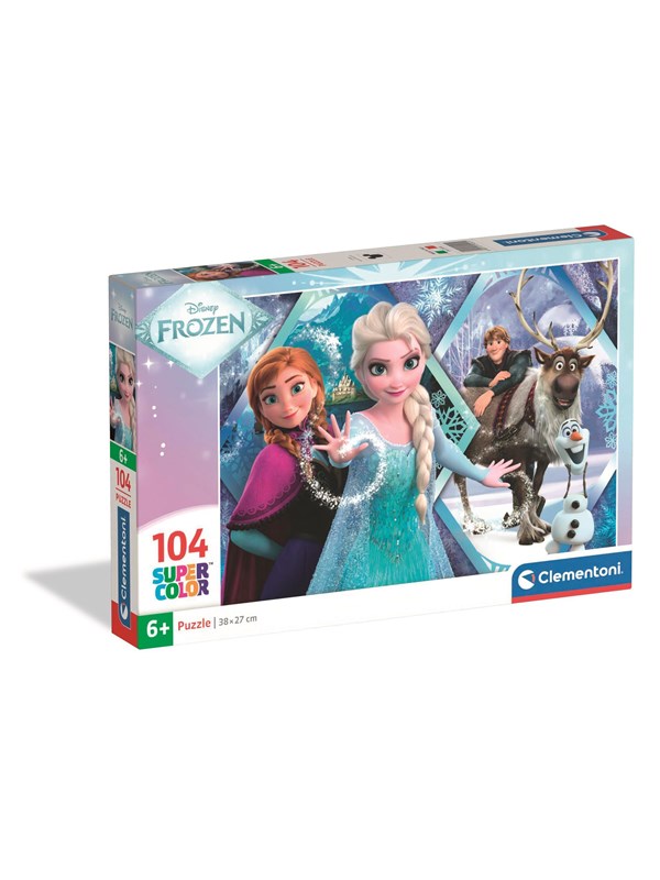 Clementoni Puzzle Frozen 104 pieces Golv