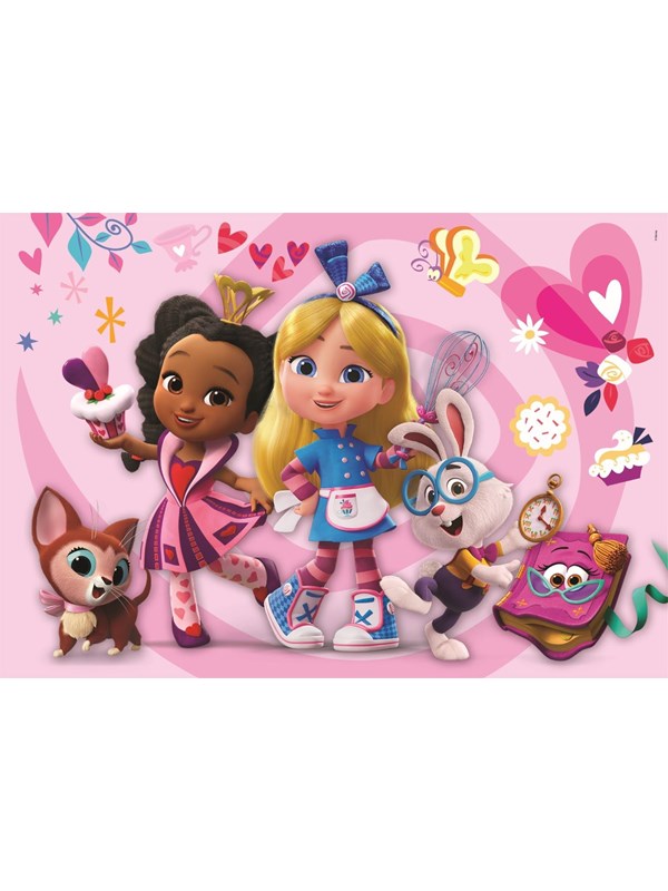 Clementoni Puzzle Super Alice's Wonderland Bakery Disney 104 pieces Golv