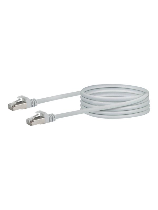 Schwaiger network cable - 2.5 m - white - Vit - 2.5m