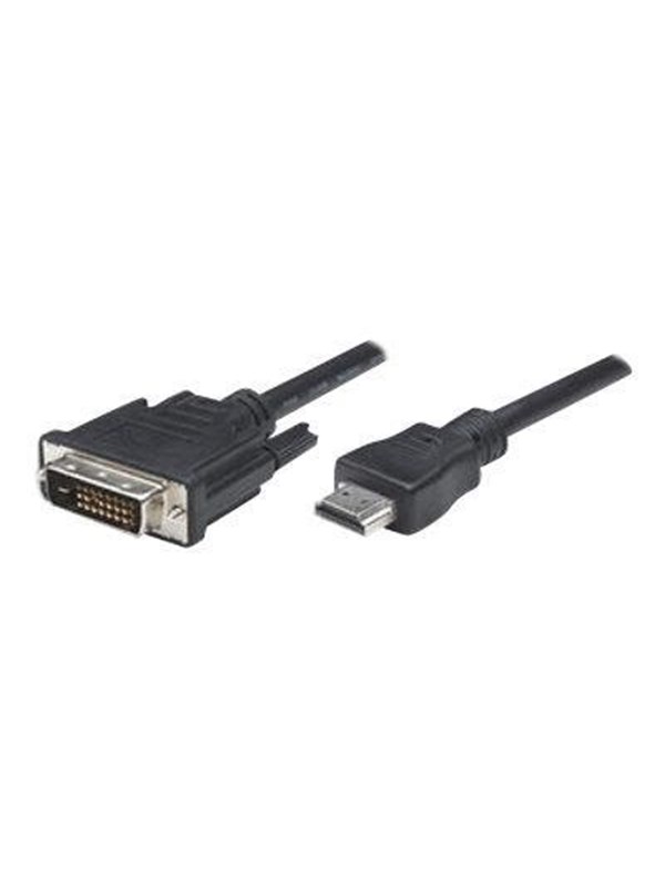 TECHLY adapter cable - HDMI / DVI - 3 m