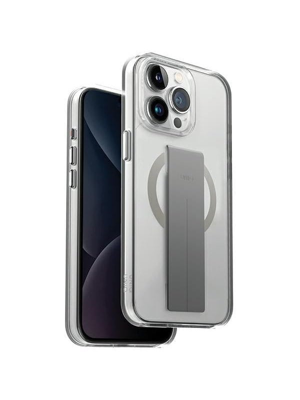 UNIQ Heldro Mag Mag Magclick Charging Case for iPhone 15 Pro Max - Transparent