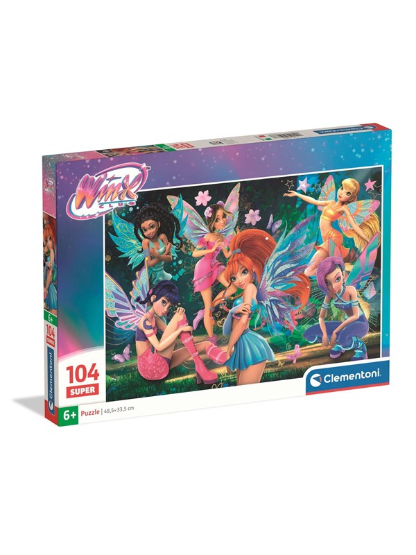 Clementoni Puzzle Super Winx 2025 104 pieces Golv