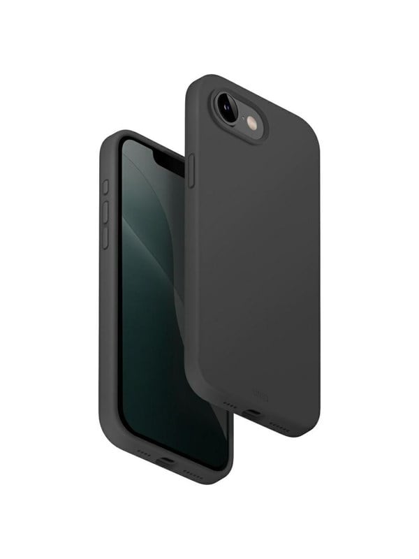 Produktfoto för UNIQ iPhone 16e Mobilskal MagSafe Lino - Grå