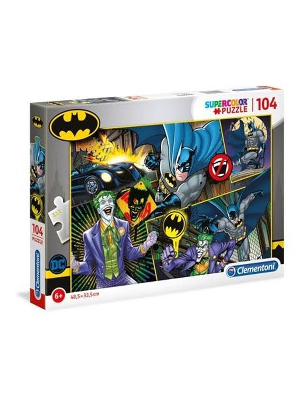 Clementoni Puzzle Batman Super 104 pieces Golv