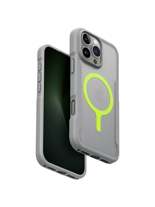 Produktfoto för UNIQ iPhone 16 Pro Max Mobilskal MagSafe Combat Active - Grå