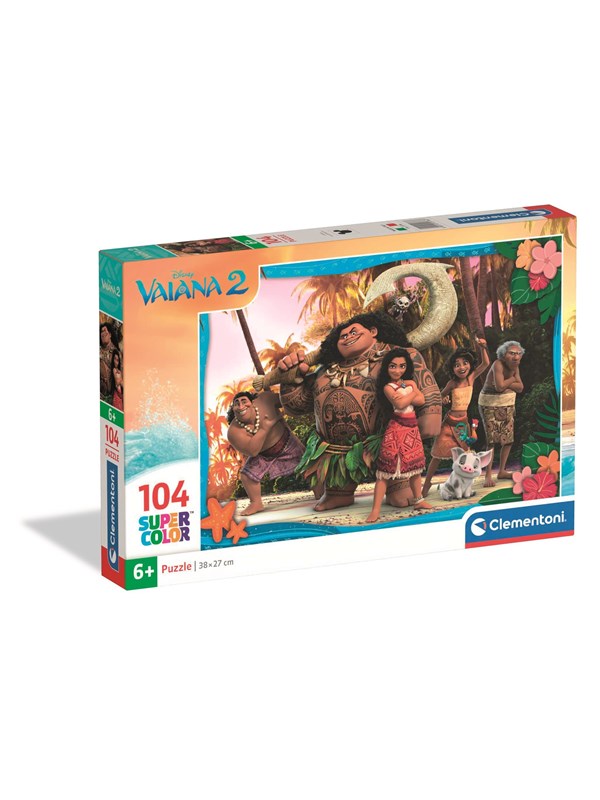 Clementoni Puzzle Disney Vaiana 2 104 pieces Golv