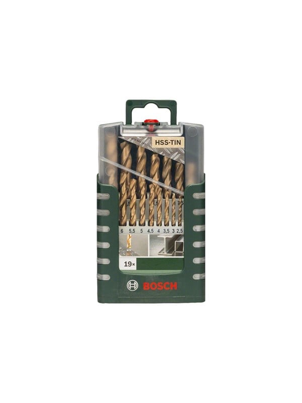 Bosch HSS-TiN DIN 338 Drill Set