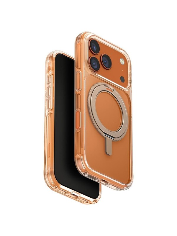 UNIQ Swivix Rotating Kickstand 360 Case for iPhone 17 Pro - Gold